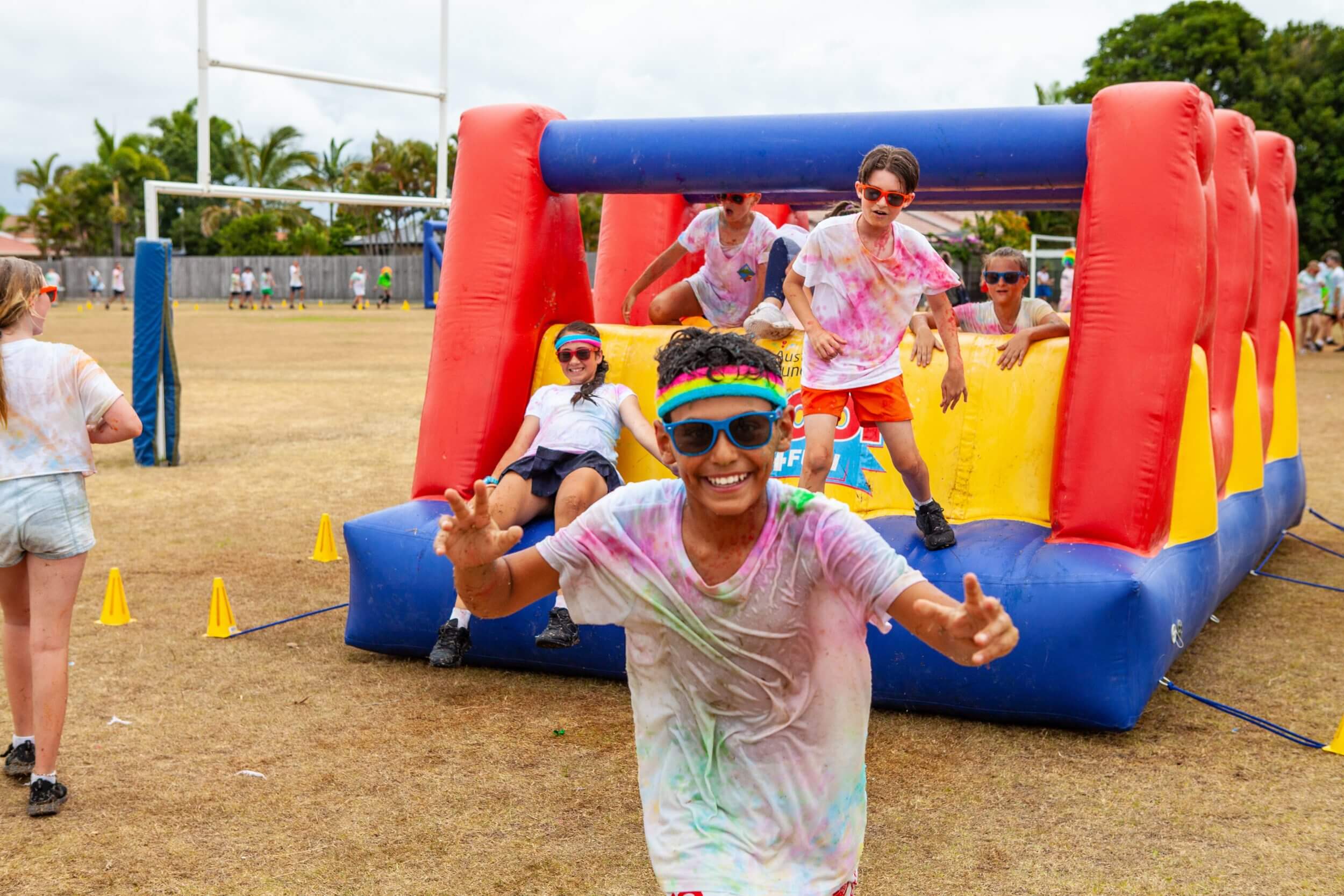 Awesome inflatable event days with Australian Fundraising!