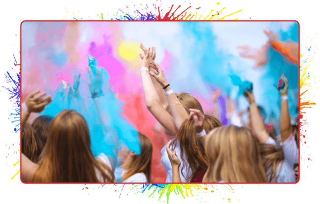 Color Run Powder  Get Color Run Chalk Safety Information & Color Run Powder  Ingredients, Color Dust from School-a-thon