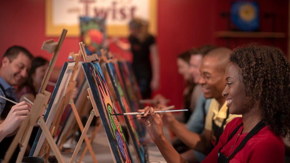 Paint and Sip events are a great fundraising idea!