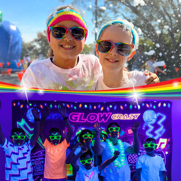 $5,000 Cash Giveaway - School Run 4 Fun / Glowtastic Disco Party image