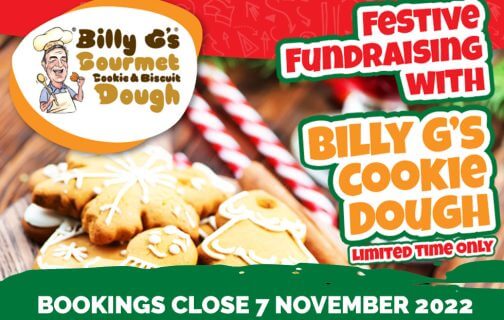 Festive Cookie Dough Fundraising